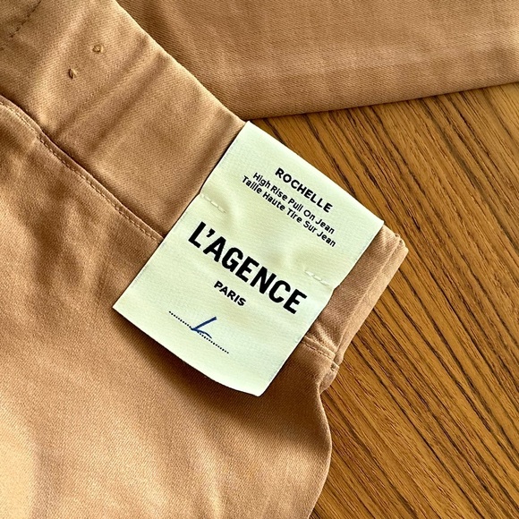L’AGENCE High rise pull on jeans size L - Picture 3 of 8